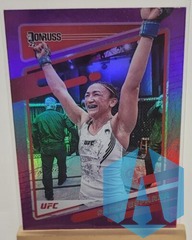 2022 Panini Donruss  UFC Champion Purple Flood Holo #65 Carla Esparza